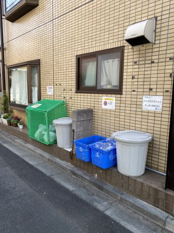 小杉フラワーハイツのその他共用部分|ゴミ置場となります。