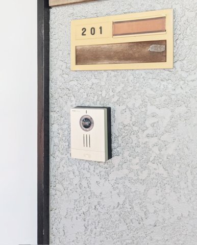 鈴蘭荘のセキュリティ|退去前につき、別のお部屋のお写真です。