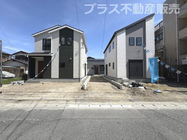 【外観】 | 福岡市南区花畑1丁目3期　1号棟（全3棟）【仲介手数料無料・0円】 | 現地写真。プラス不動産販売なら、現場の全ての棟をまとめてご見学頂けます。