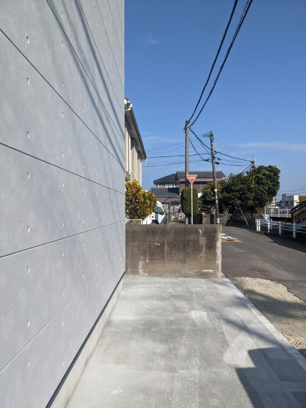 しんせい店舗の駐車場