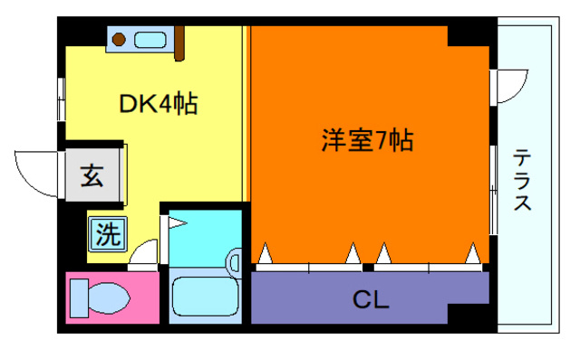 リッジヴィラ魚崎の間取り