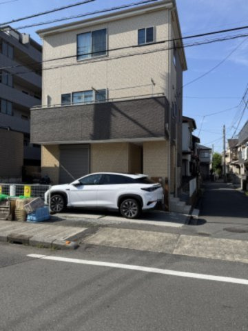 越谷市蒲生２丁目中古戸建の前面道路含む現地写真