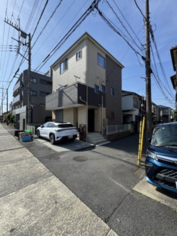 越谷市蒲生２丁目中古戸建の前面道路含む現地写真|前面道路含む現地写真です