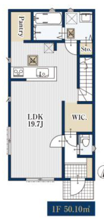 【仲介手数料無料】所沢市向陽町全３棟１号棟　所沢市の新築住宅なら西武ハウジング