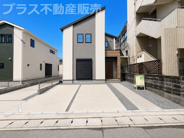 【外観】 | 福岡市南区花畑1丁目3期　3号棟（全3棟）【仲介手数料無料・0円】 | 現地写真。同じ物件を見るなら、プラス不動産販売にお任せ下さい。