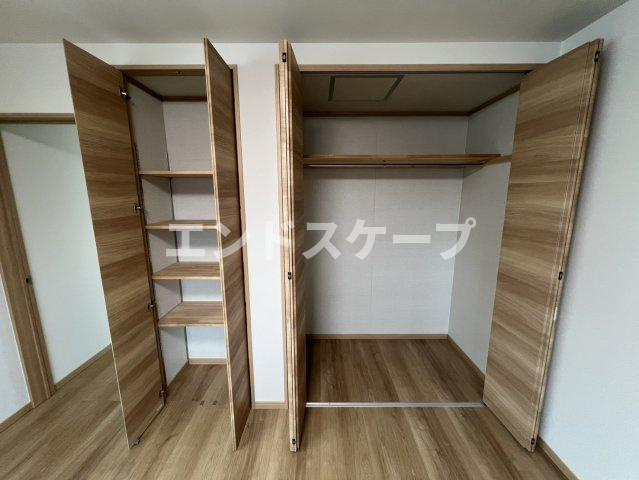 井野町貸住宅　Ｂ棟の収納|高崎、前橋のお部屋探しはエンドスケープまで！お客様の理想お聞かせ下さい♪