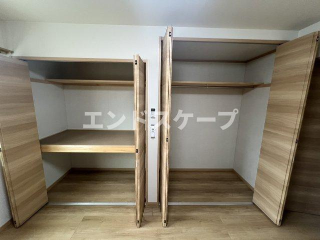 井野町貸住宅　Ｂ棟の収納|高崎、前橋のお部屋探しはエンドスケープまで！お客様の理想お聞かせ下さい♪