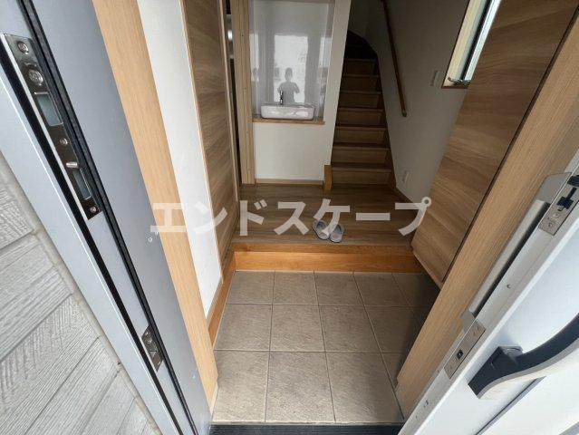 井野町貸住宅　Ｂ棟の玄関|高崎、前橋のお部屋探しはエンドスケープまで！お客様の理想お聞かせ下さい♪