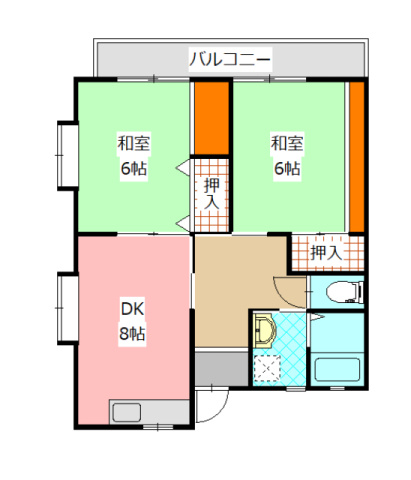ハイツ池ノ上の間取り