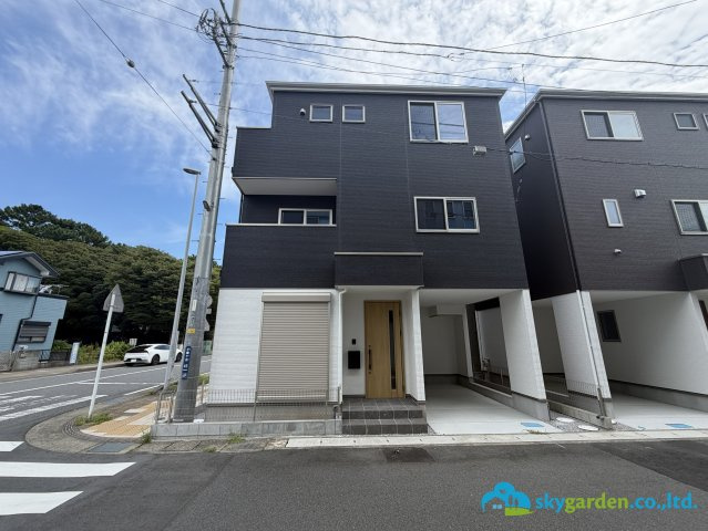 平塚市夕陽ケ丘2期　新築戸建　全2棟1号棟の外観