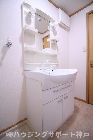 プラムガーデンの洗面所