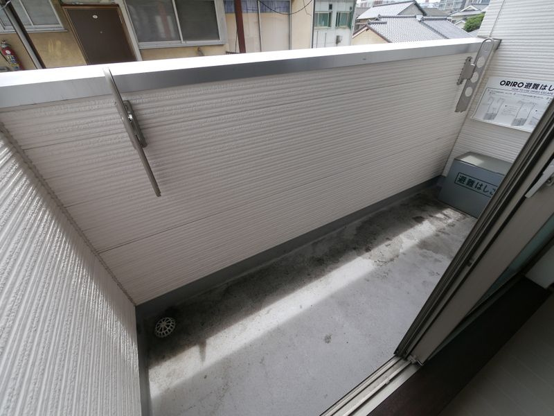 リテラ箱崎南Ⅰのバルコニー