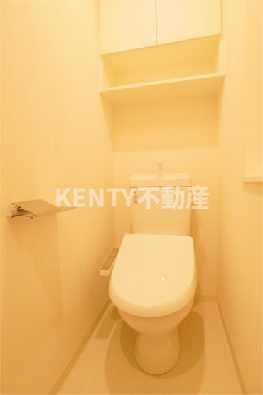 【トイレ】 | アジールコート蒲田 | 落ち着いた色調のトイレです