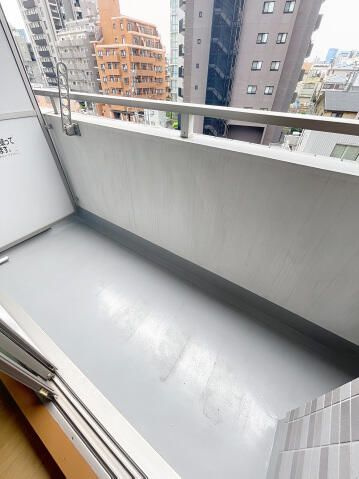 スカイコート神楽坂第２のバルコニー