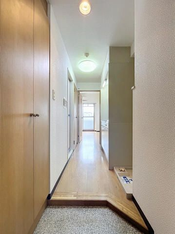 スカイコート神楽坂第２の玄関