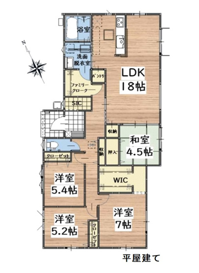 【間取り】 | 福岡市南区花畑1丁目3期・平屋　2号棟（全3棟）【仲介手数料無料・0円】 | 平日、土日祝日もお好きな日時にご見学可能です。お気軽にお問合せ下さい。