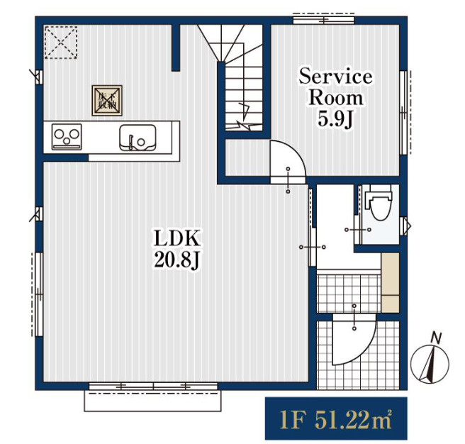 【仲介手数料無料】所沢市向陽町全３棟３号棟　所沢市の新築住宅なら西武ハウジング