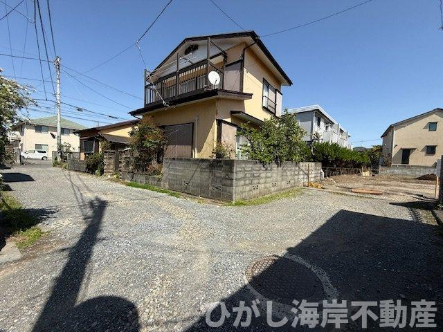 茅ヶ崎市旭が丘　売地　全4区画の前面道路含む現地写真|現地外観