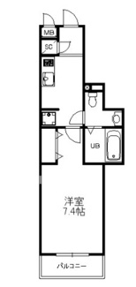【間取り】 | クリスタル | 間取りです。