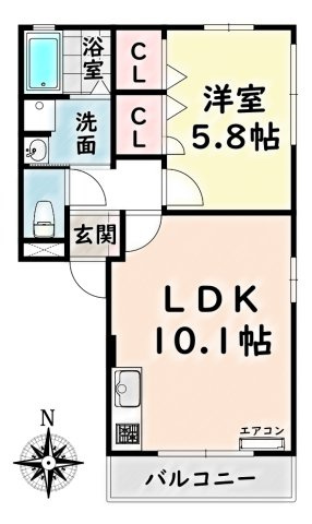 【間取り】 | ベルドミール C棟【名古屋市賃貸・全戸角部屋】
