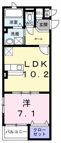 ヴェルナール赤羽の間取り