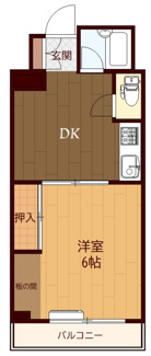 【間取り】 | リバーサイドFK