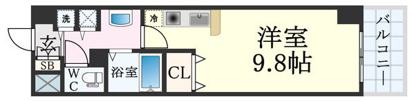 家具家電付き物件です！撤去も可能です★