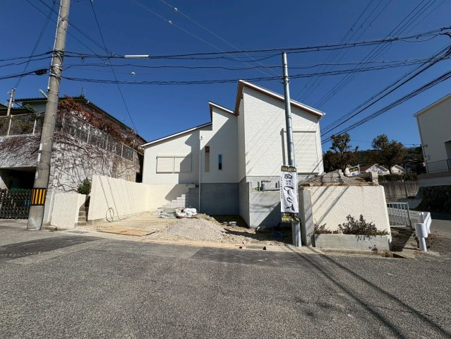 塩屋北町1丁目　新築戸建て（平屋）の前面道路含む現地写真|前面道路含む現地写真です