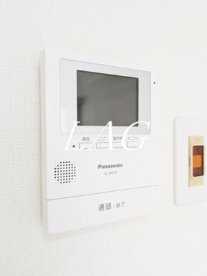 【セキュリティ】 | ラフィネ東銀座 | モニターつきインターホンです。