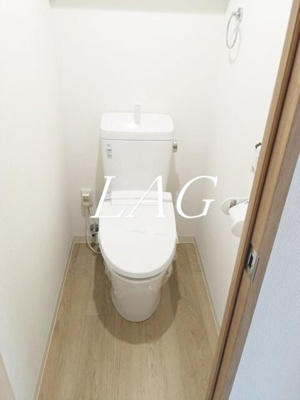 【トイレ】 | ラフィネ東銀座 | トイレです。