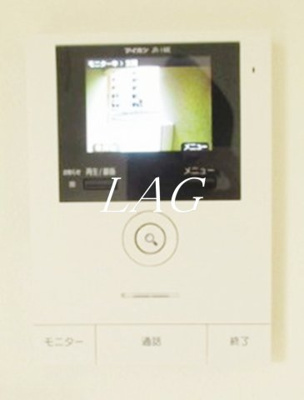 【セキュリティ】 | サニーパーク | モニター付きインターホンです。