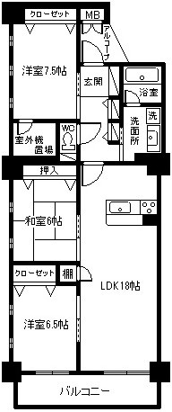 【間取り】 | アーデントクレイル黒石弐番館