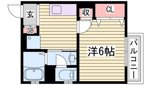 ウィステリアの間取り