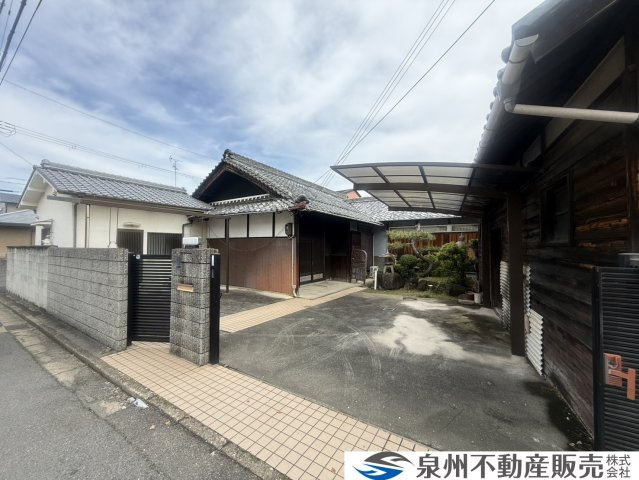 泉佐野市鶴原4丁目　建築条件なし土地