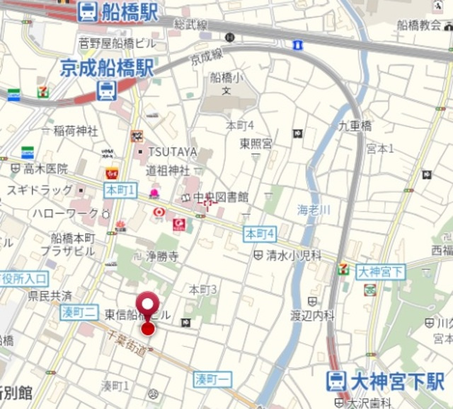 メゾン　プレステージⅠの地図|★案内図★