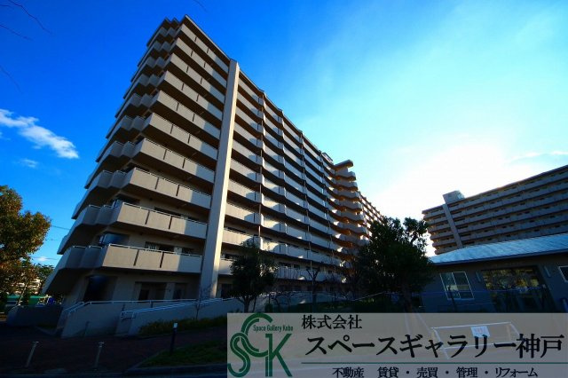 明石清水第2高層住宅の外観パース