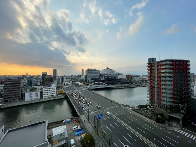 エグゼ難波WESTリバーの展望