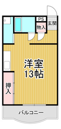 マンション和光の間取り