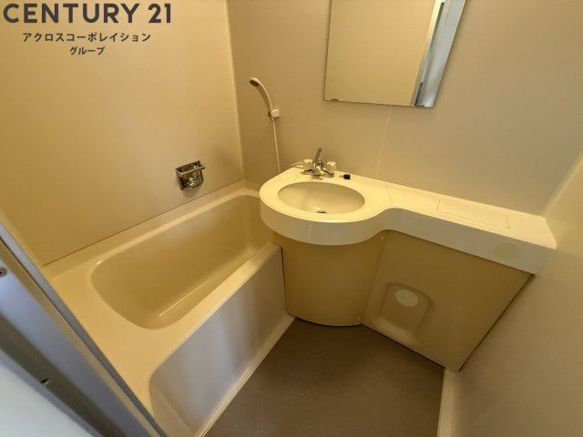 シンプルな2点ユニットバス