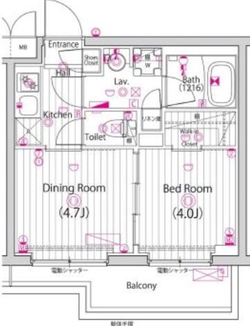 ガーラ練馬グランドステージの間取り