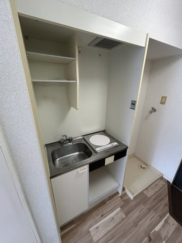 ヴィラ・スリースター尼崎のキッチン