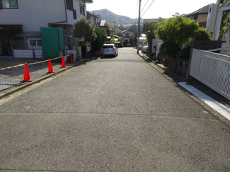 【前面道路含む現地写真】 | 川西市水明台3丁目3の38　新築一戸建て