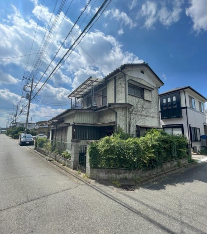 敷地面積28坪　売地　川越市笠幡の外観|古家あり(昭和48年築）更地渡し！解体費用売主負担
『既存住宅団地』に該当につき再建築可！