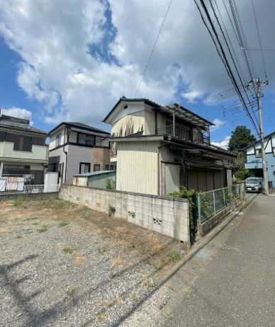 敷地面積28坪　売地　川越市笠幡の外観