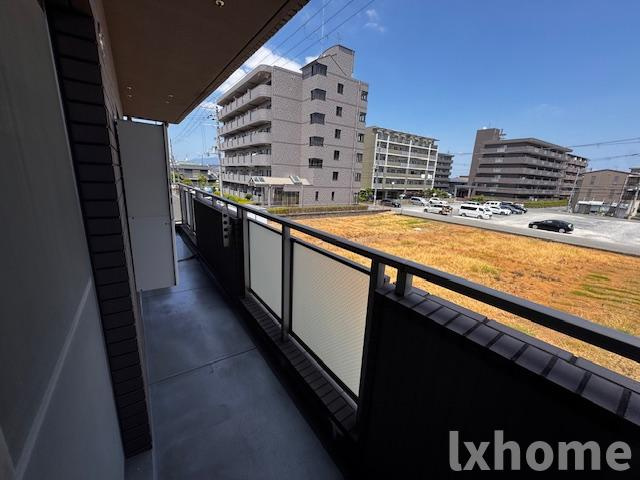 コート若園のバルコニー