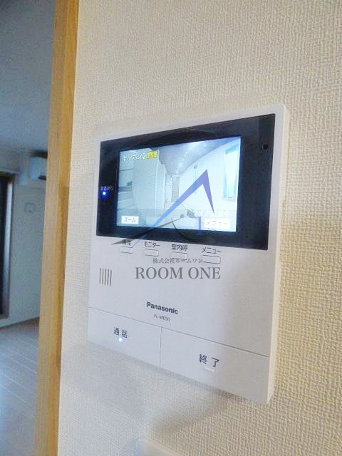 ブラウニーのセキュリティ|モニター付きインターホンです。
