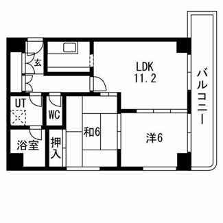 【間取り】 | 第５福原ビル
