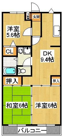 ゴールデンタウン岡崎の間取り