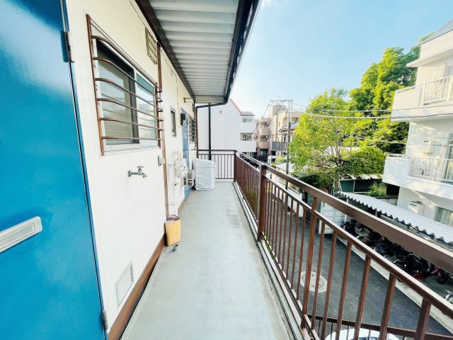 平野ハイツのロビー