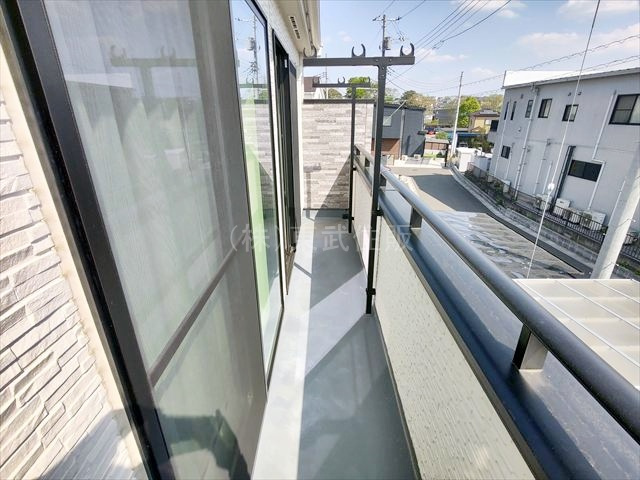 【バルコニー】 | 日高市上鹿山 | 日当たりの良いバルコニーです